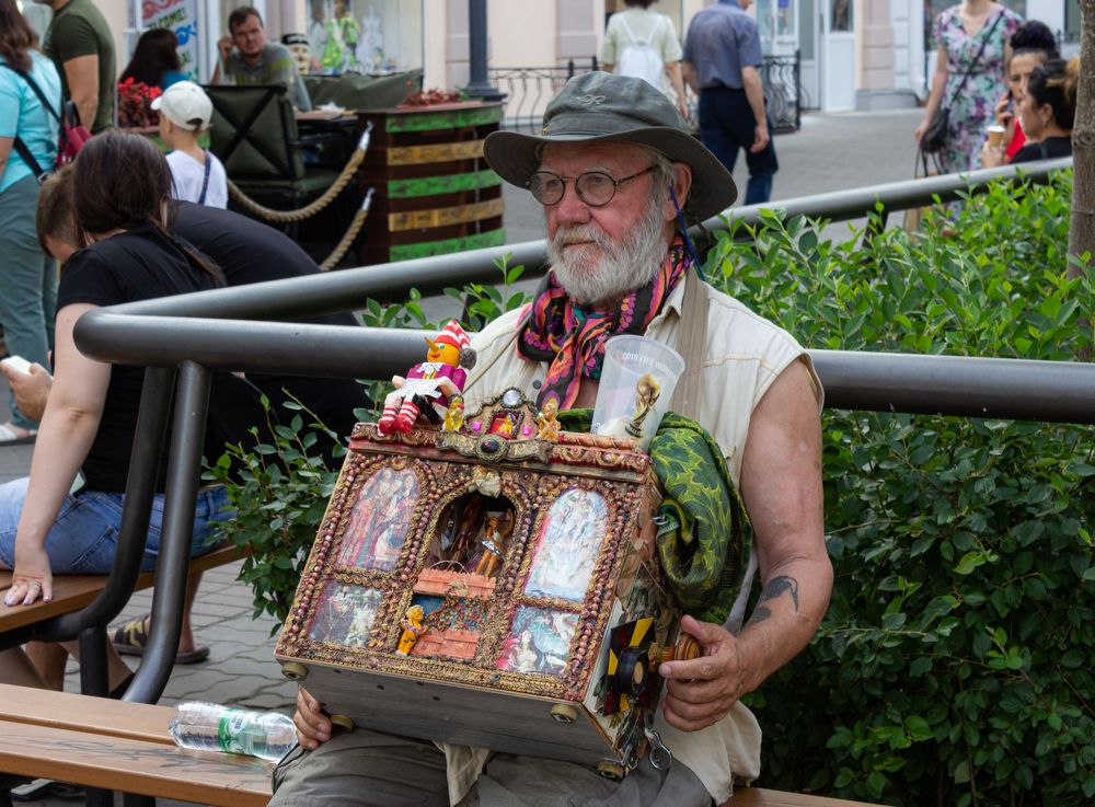 Шарманщик на Баумана