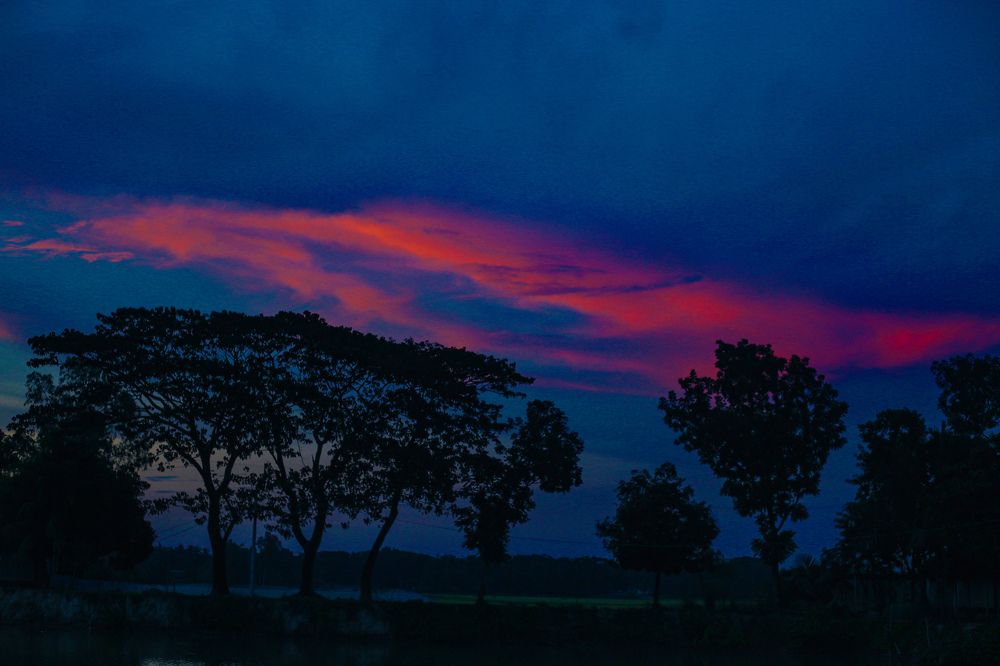 Sky have many unseen shades on its own