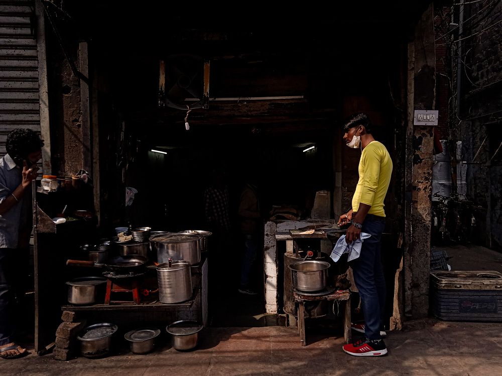 Old Delhi streets