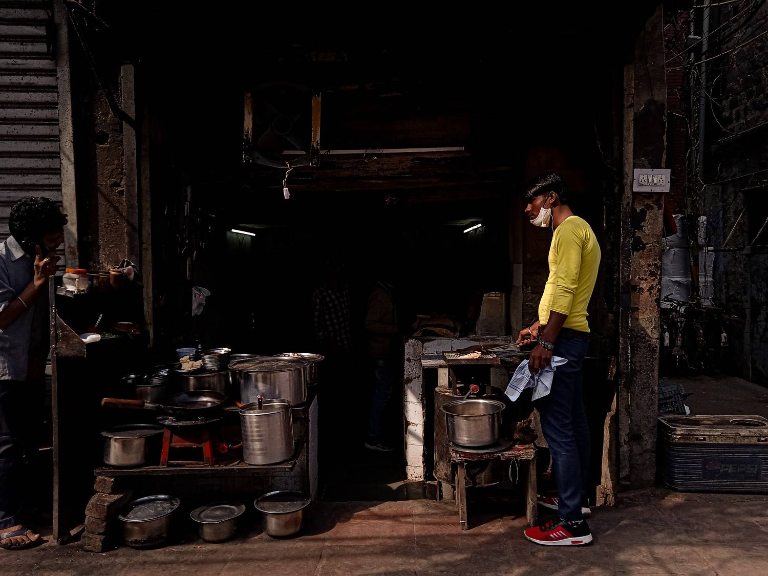Old Delhi streets