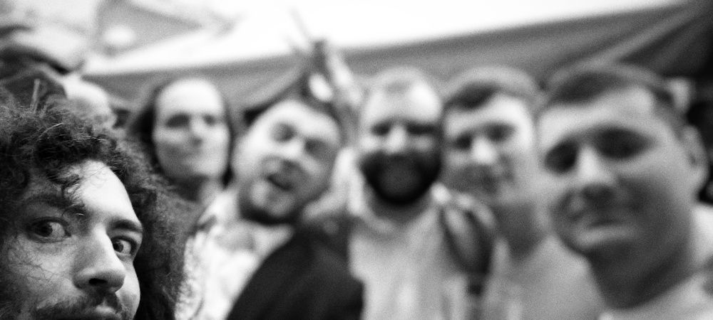Selfie with friends