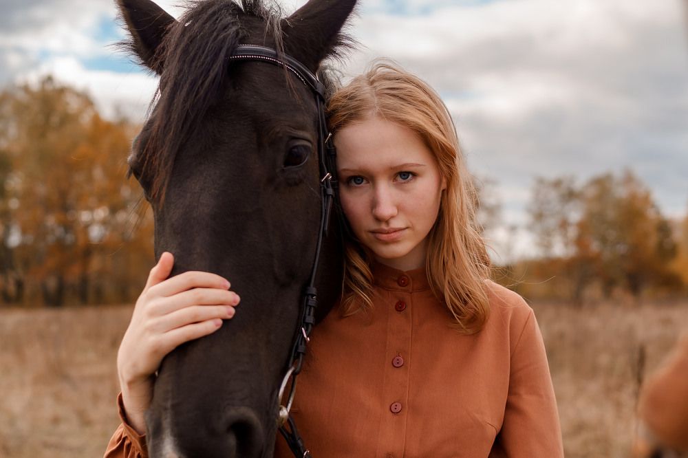 Прогулка на лошадях.