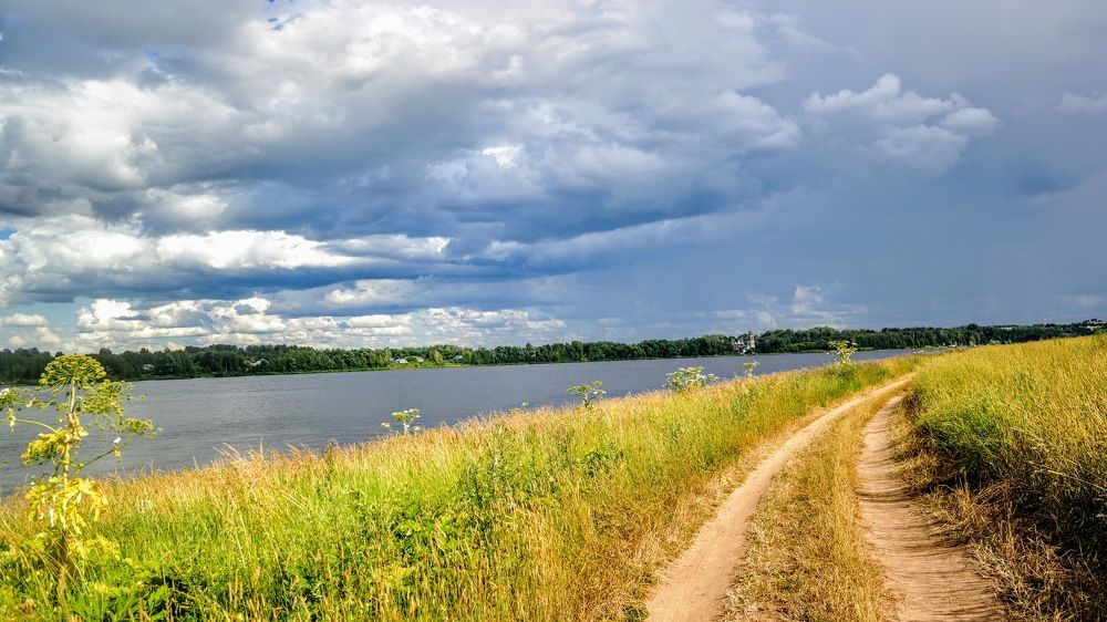 Берег Волги