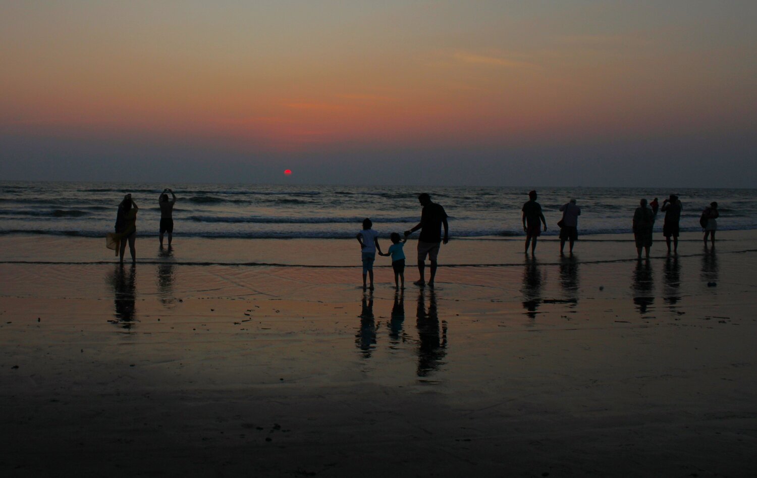 Bidding Farewell to the Setting Sun