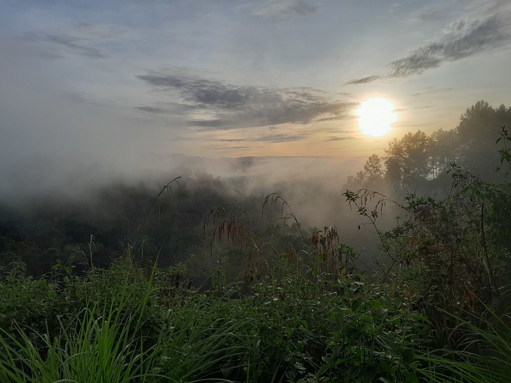 The Sun Rise in A Heaven