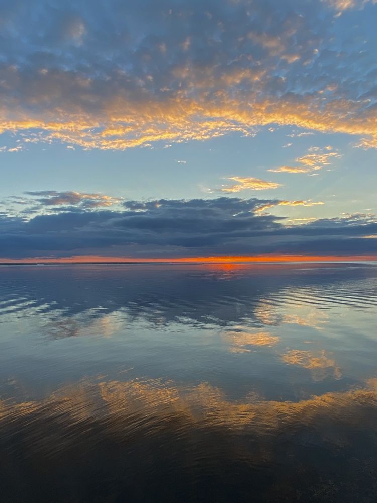 Закат Белого моря