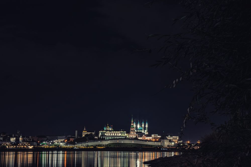 Казань. Ночной пейзаж