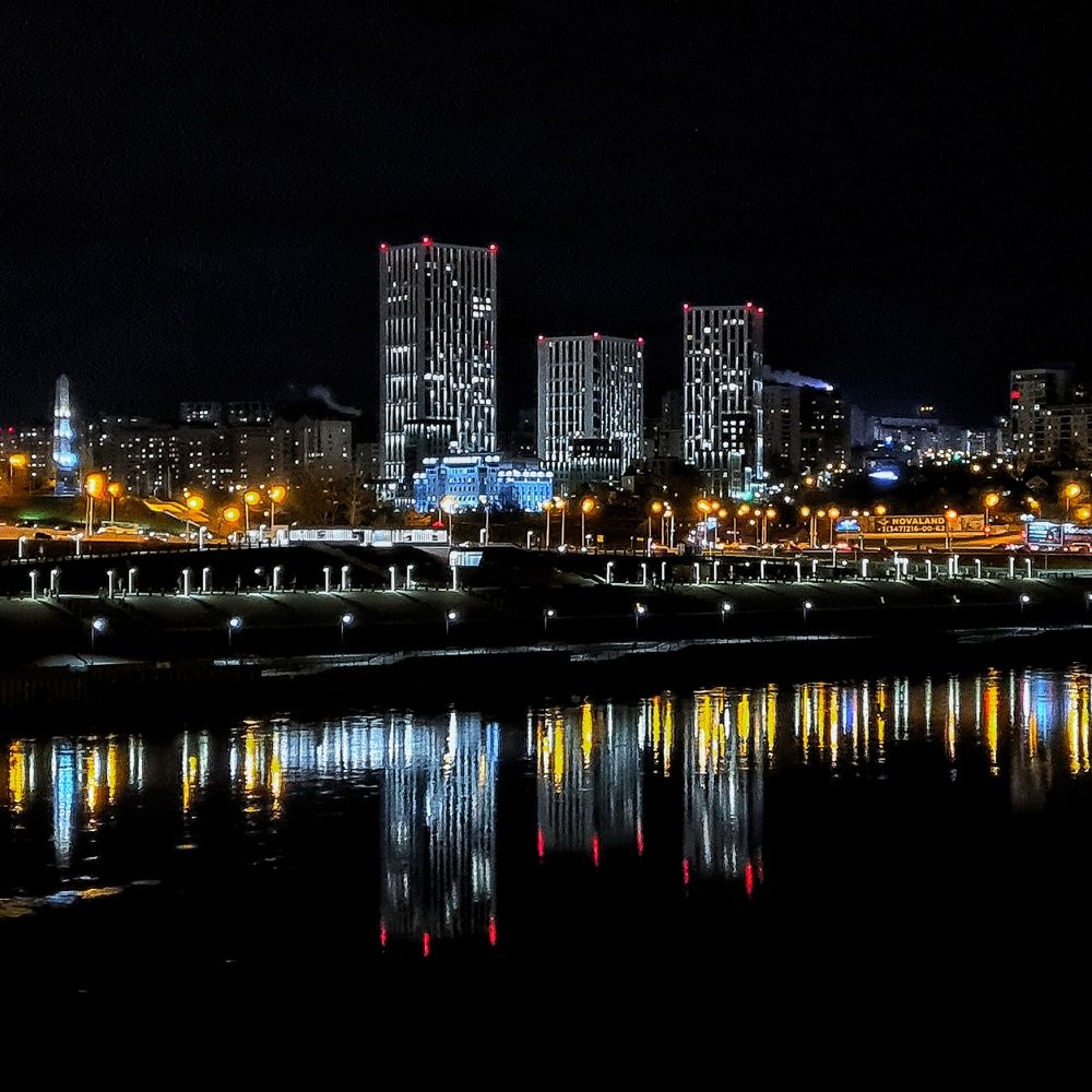 Новая набережная Уфы