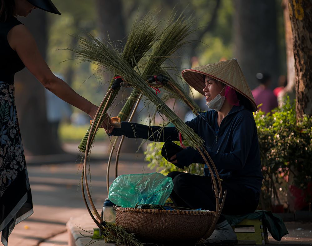 Hanoii Oldd quarter street vendor