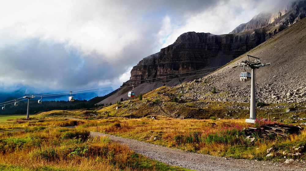 "Где "спят" кабинки фуникулера"