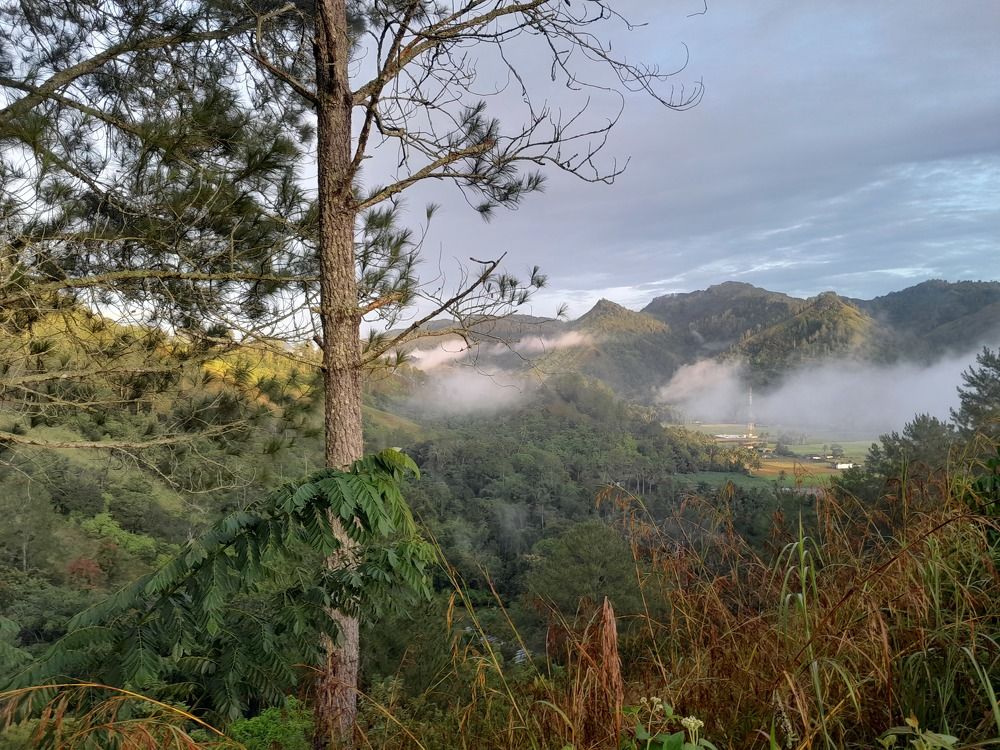 The Heaven Mountain in The morning