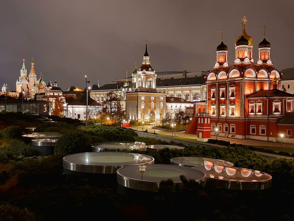 Москва златоглавая.