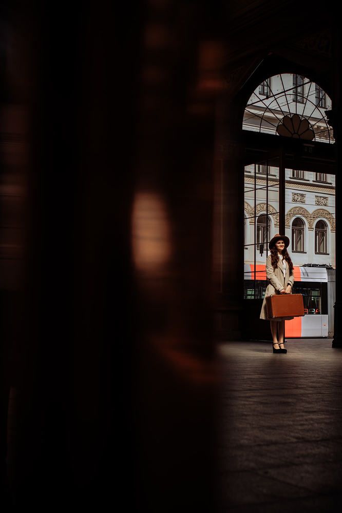 Small suitcase of hope