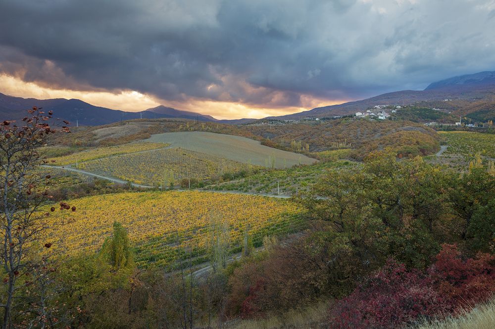 Осень в Крыму.