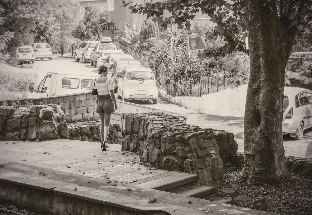 Девушка с плеером