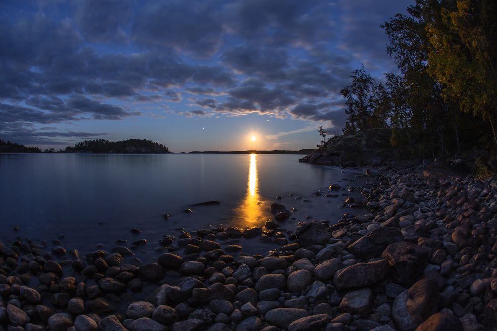 Полнолуние на Ладоге