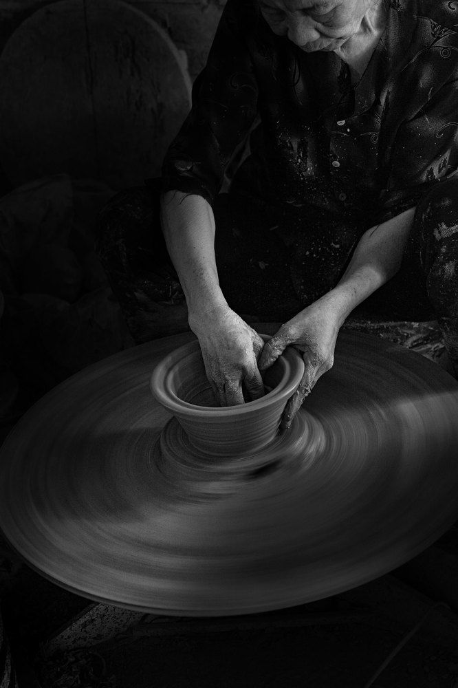 Lão nghệ nhân làng gốm
