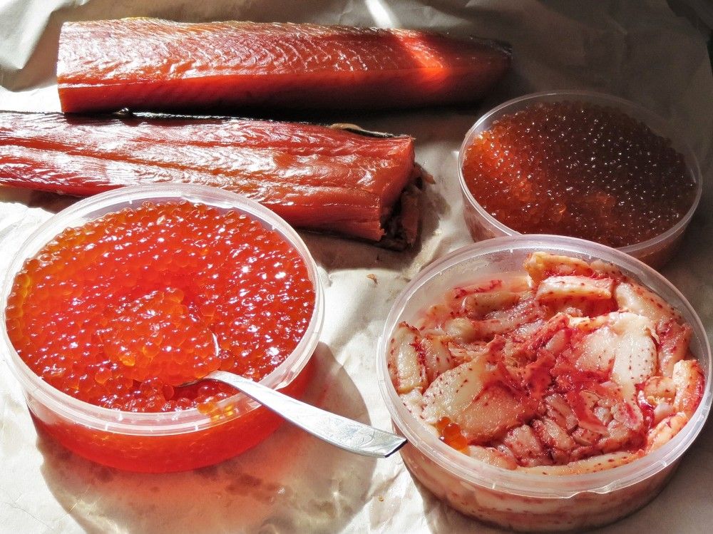 преКРАСНЫЕ дары Охотского моря