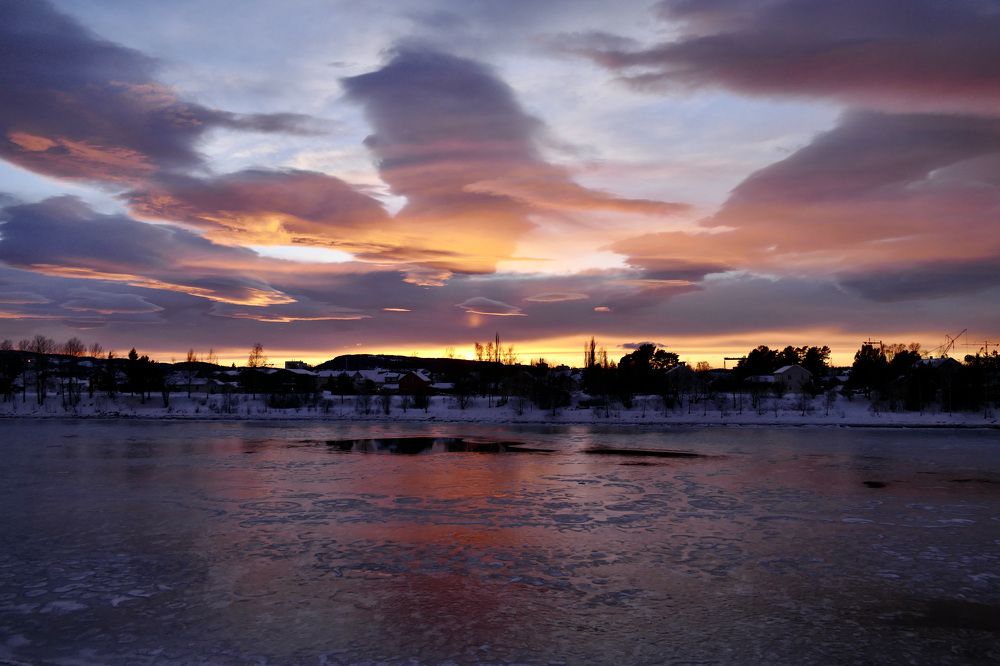 The clouds are painting