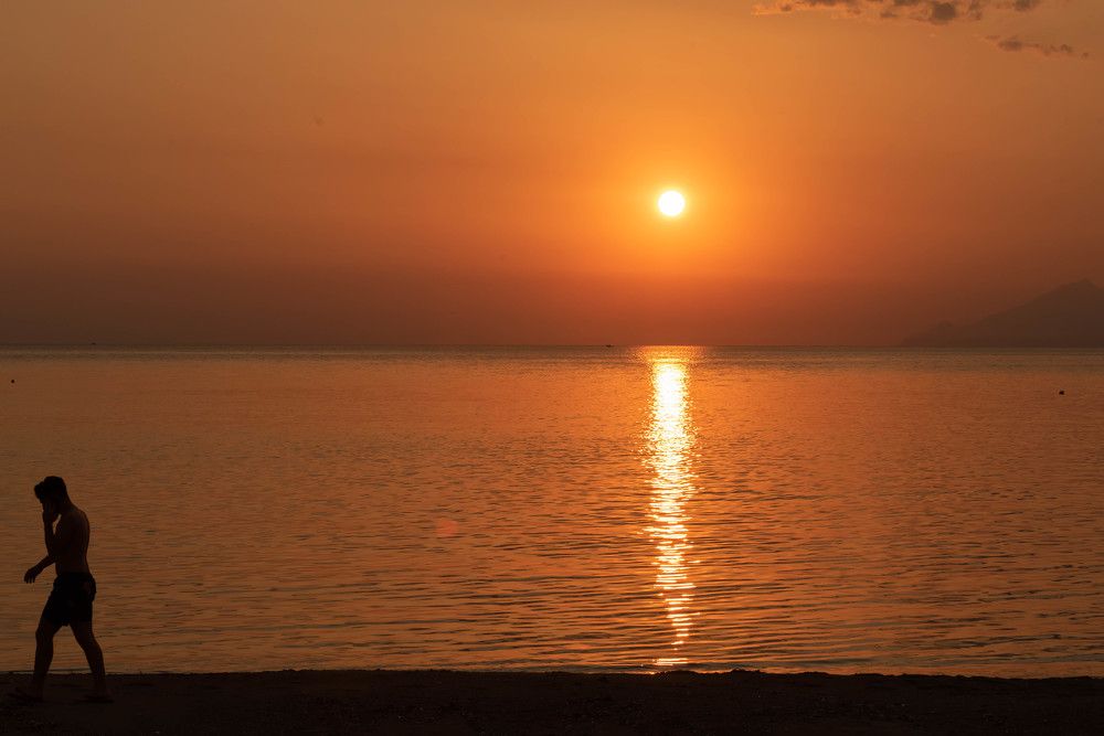 Sunset at Lemnos Island