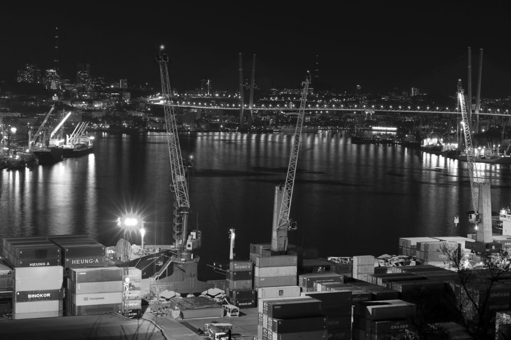 Торговый порт Владивосток