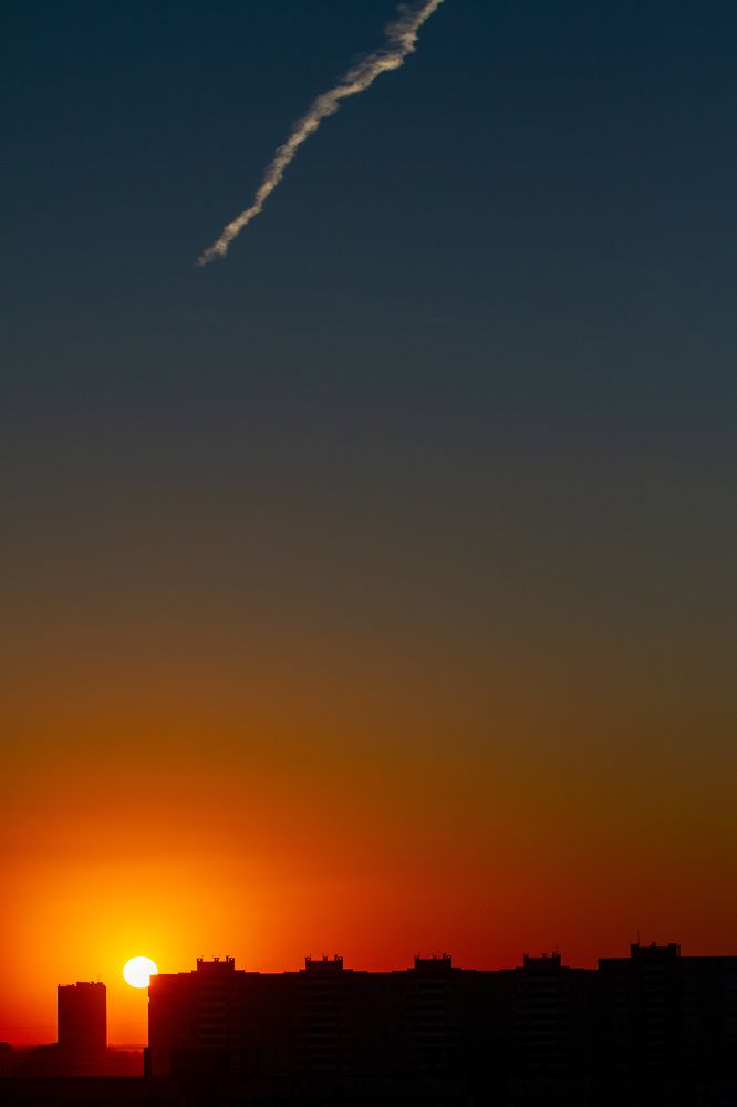 Городской закат.