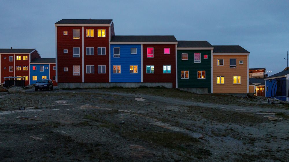 Sisimiut at dusk