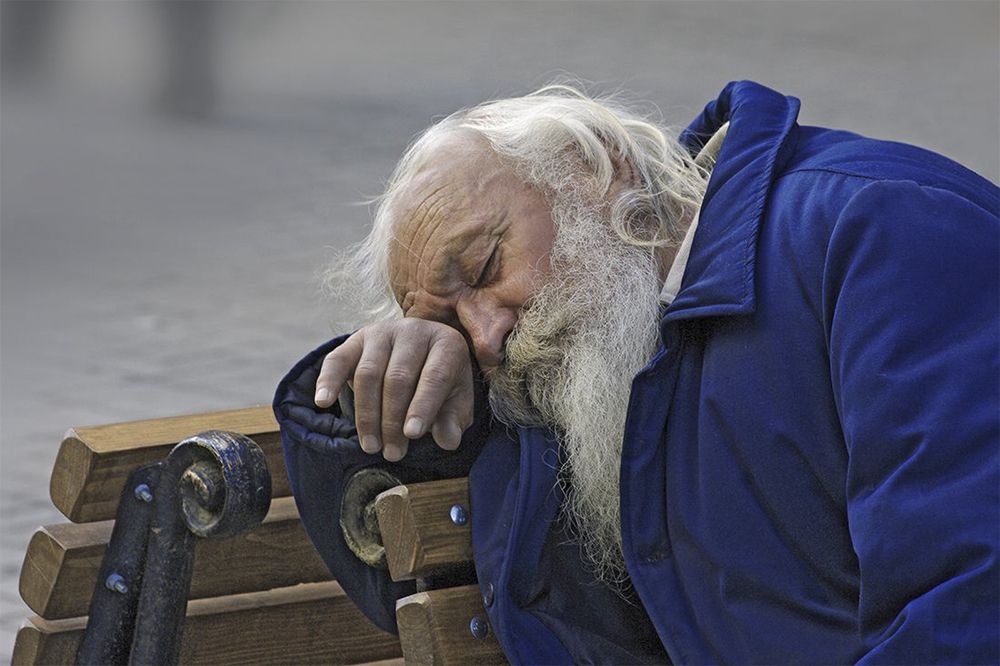 Притомился...