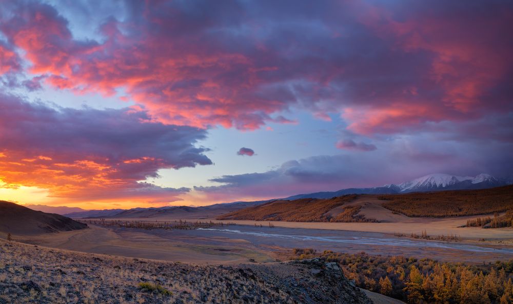 Рассветная палитра осенних красок