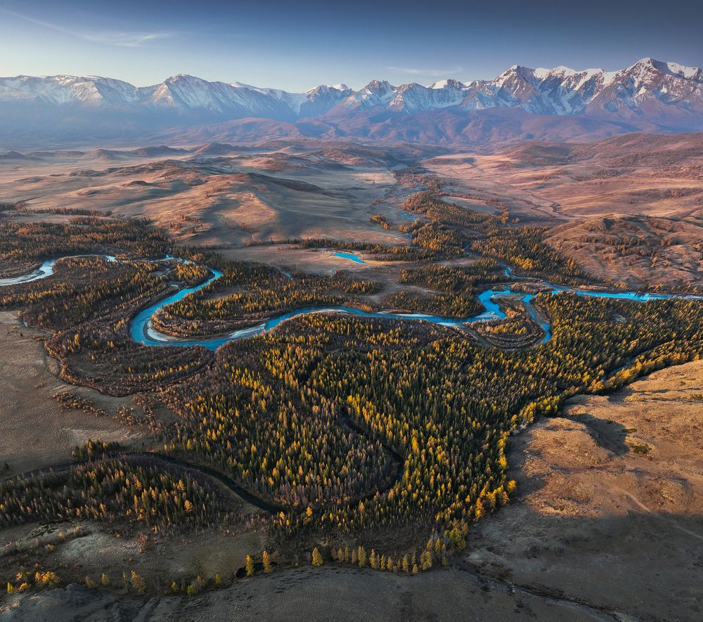 Сентябрьское утро в Курае