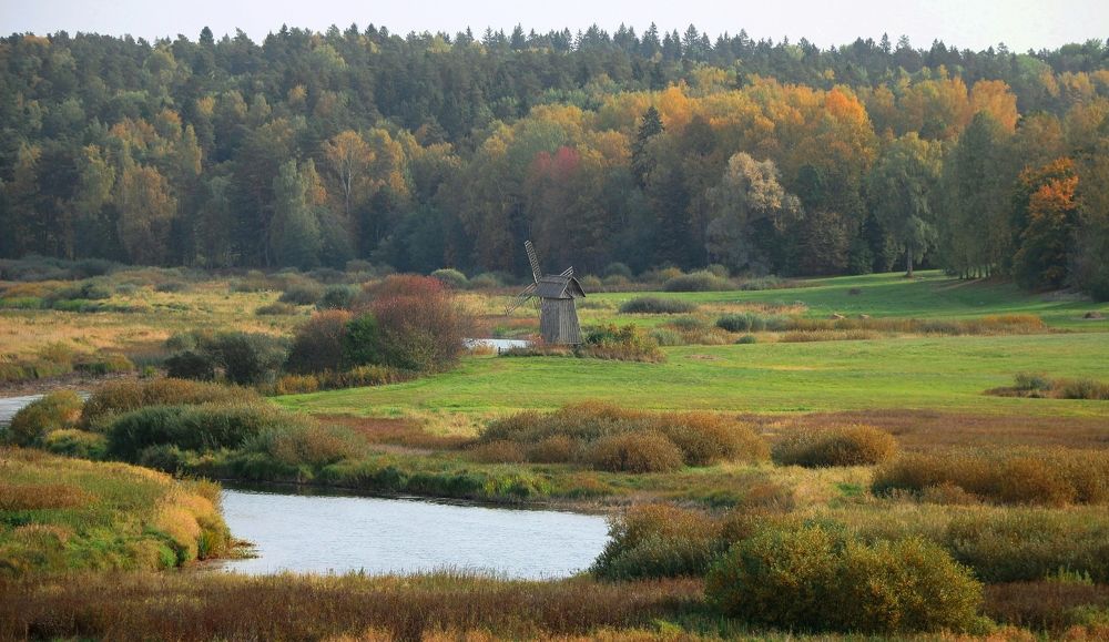 Осень в Пушкинских Горах