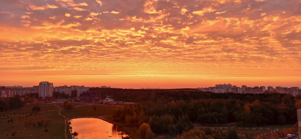 Рассвет на 12ом этаже