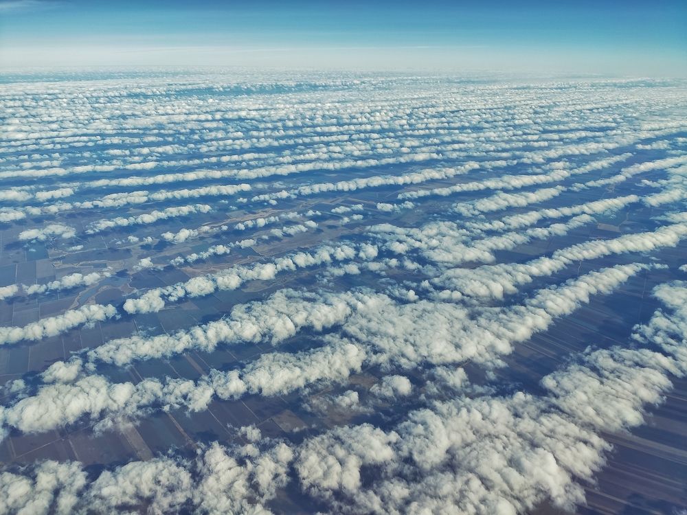 Полосатые облака