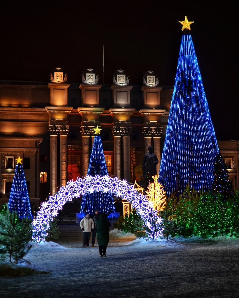 Главная ёлка Самары