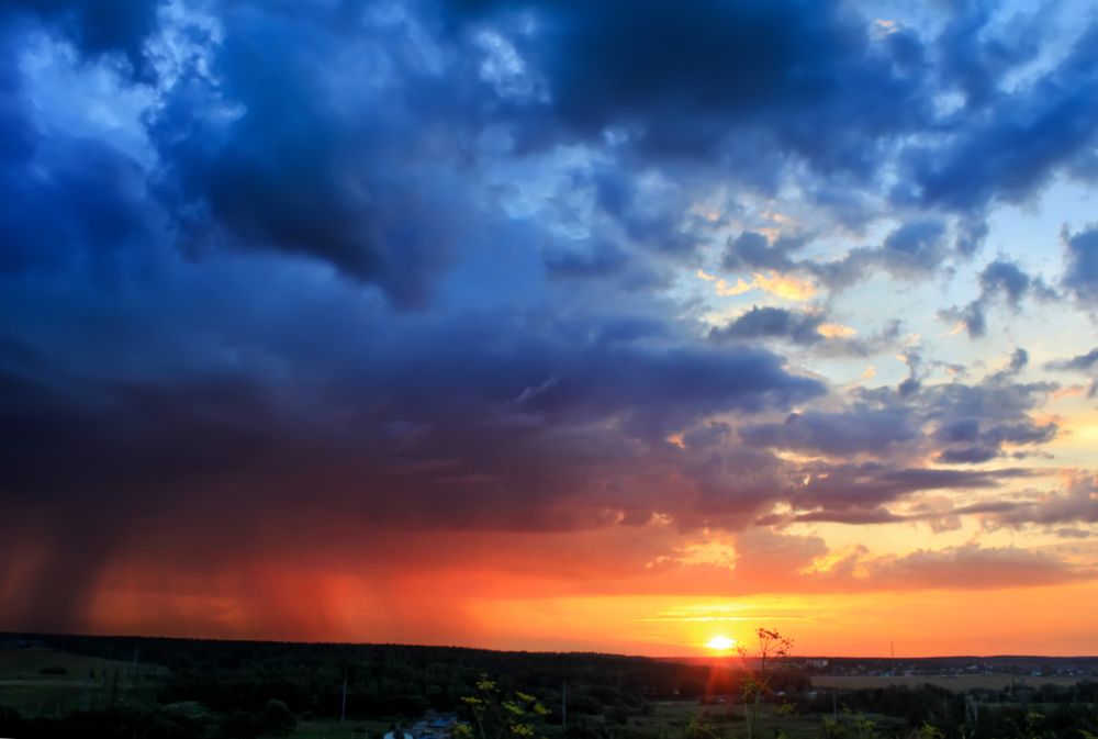 Многопогодный закат