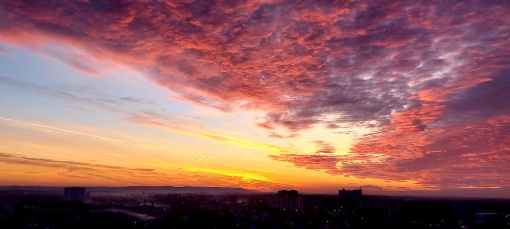 Лавандовые поля в небесах