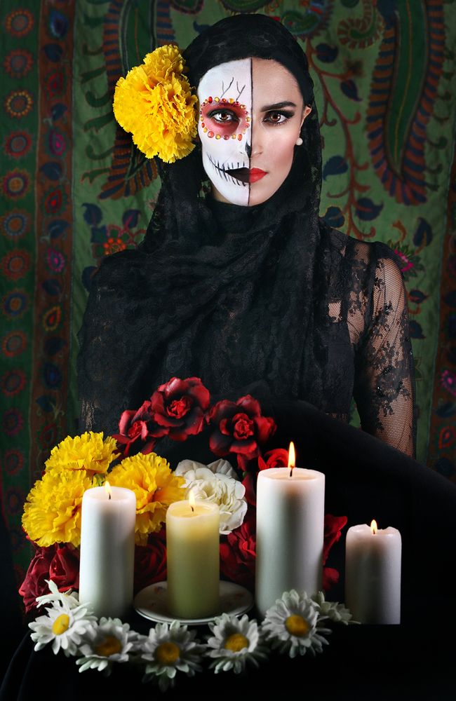 Catrina and the altar
