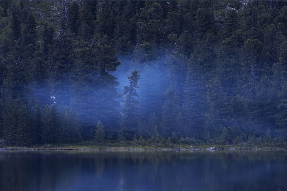 Вечер на Каракольский озерах