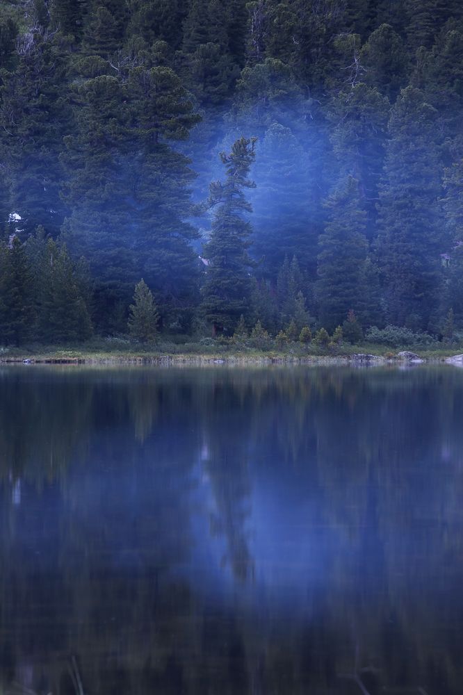 Вечер на Каракольский озерах