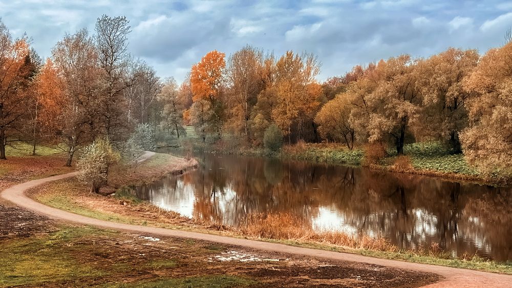 Осень в Павловске