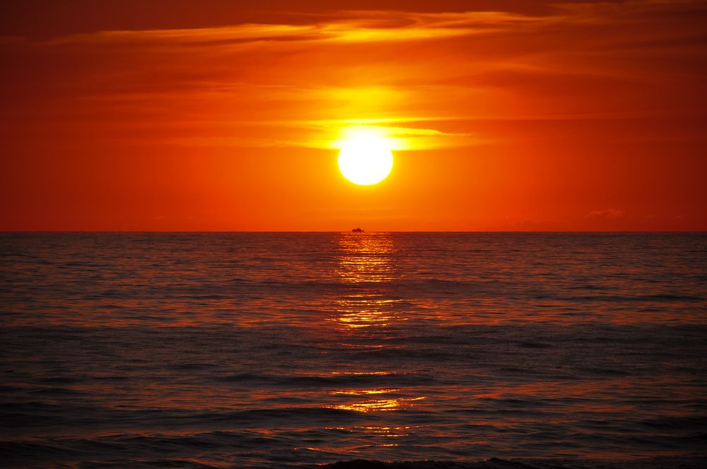 Закат над Балтикой