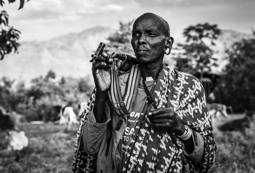 The Chief of the Surma Tribe