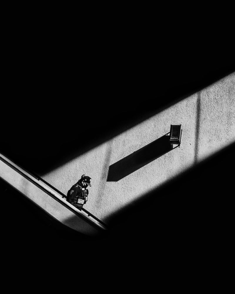 Shadows in the subway