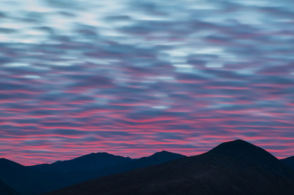 Рассвет в горах