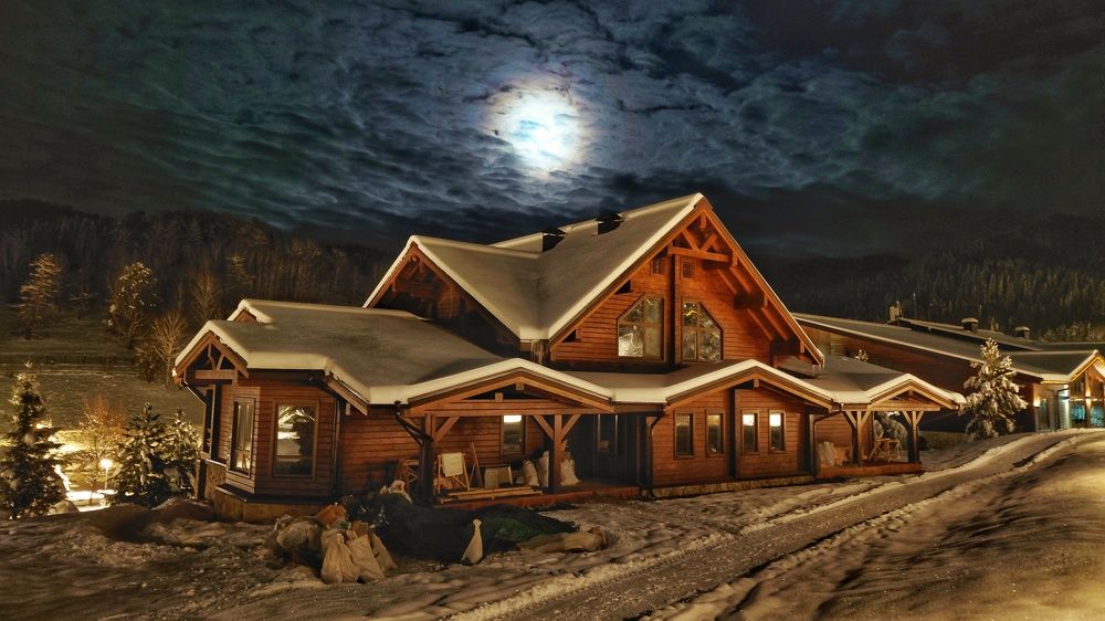 Полнолуние в Горном Алтае.