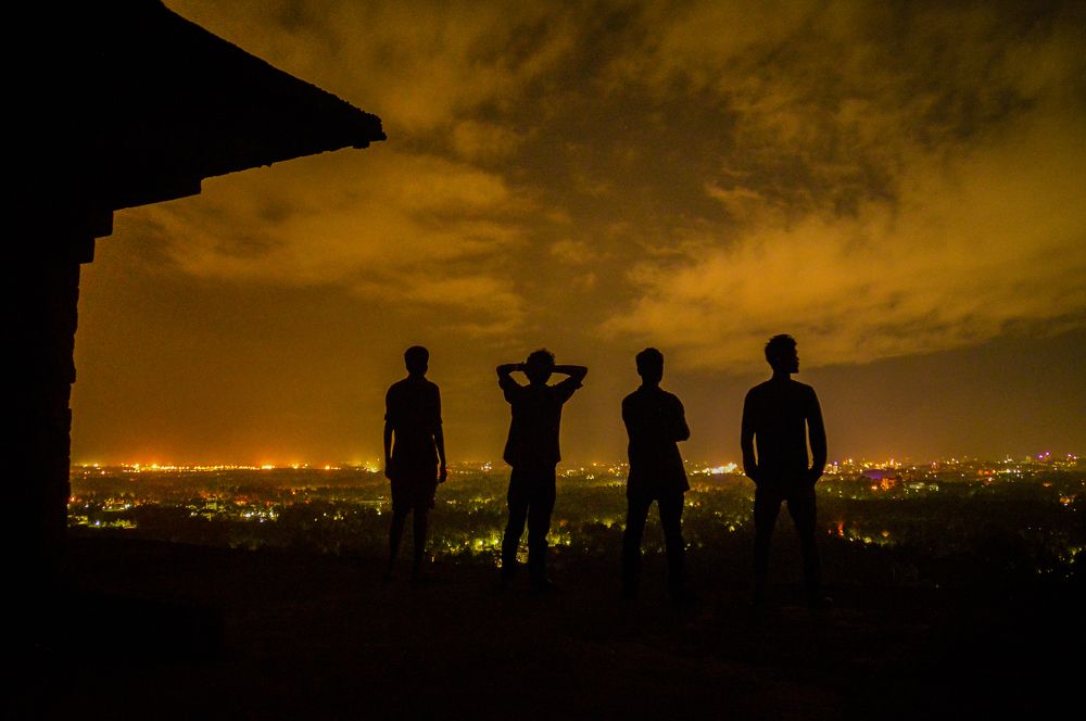 Night is still young.