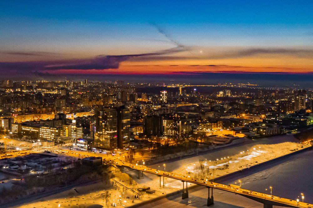 Мост в закат