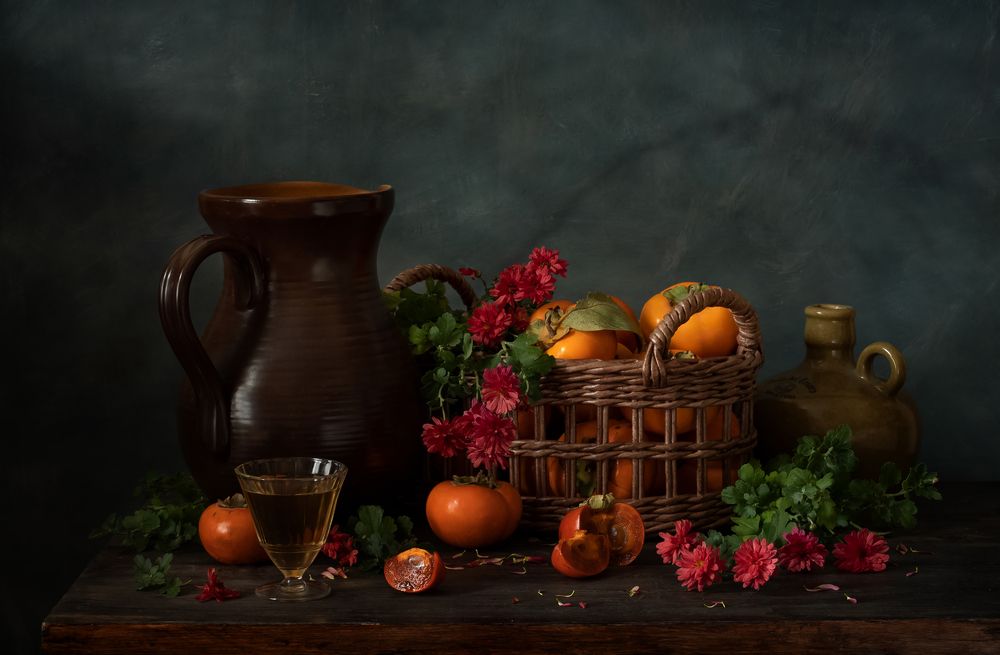 Натюрмор с хурмой