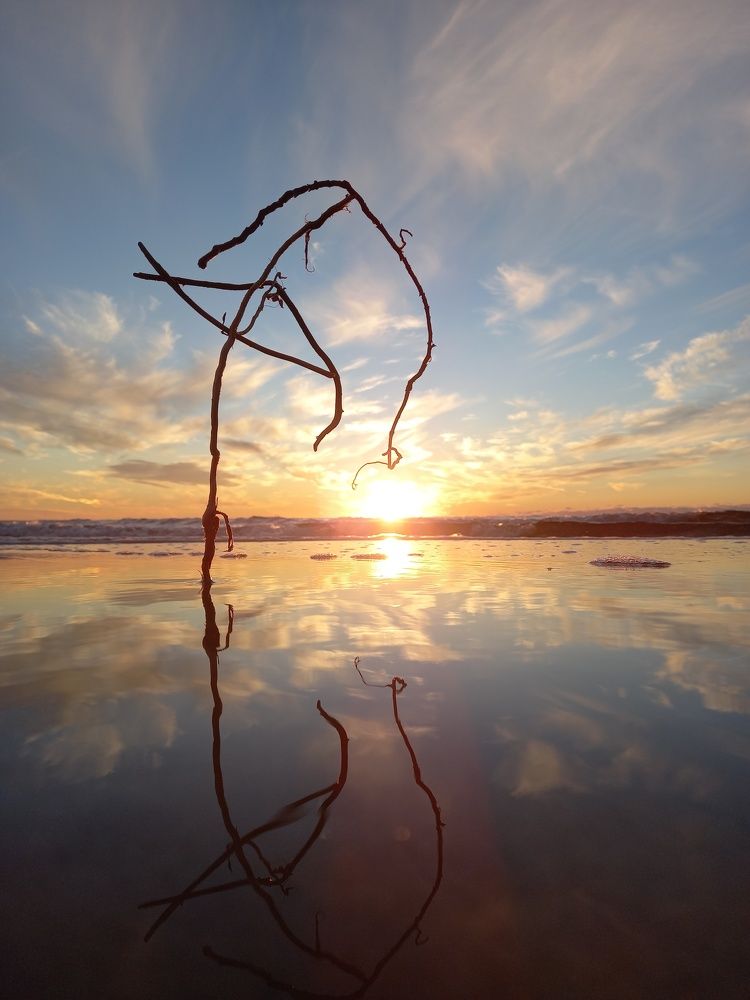 Закат на Балтийском море!