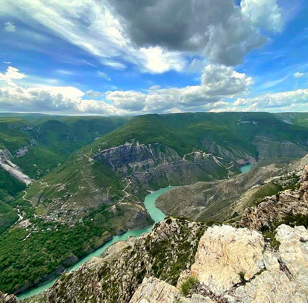 Каньон в горах Дагестана